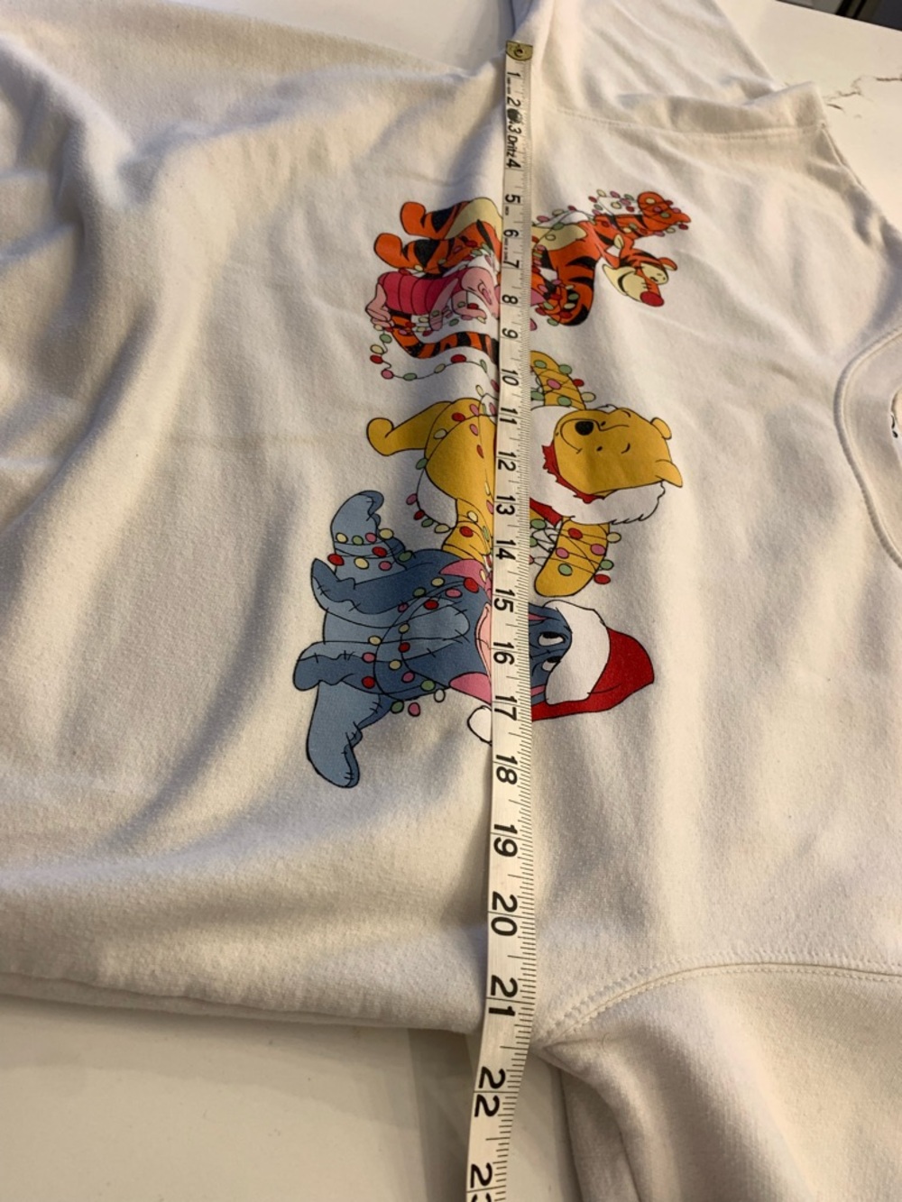 Disney Winnie the Pooh Sweatshirt Women’s Long Sleeve Holiday Pullover Size L - Picture 5 of 9